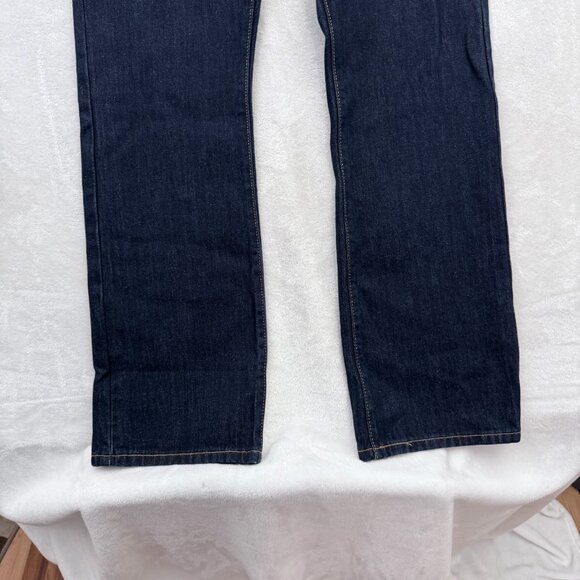 Levis 517 Jeans Mens 34x34 (34x31) Blue Dark Wash Bootcut Western Rodeo - Picture 12 of 14